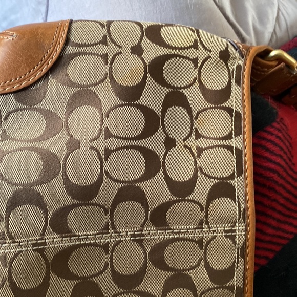 Coach Hobo Tan Purse No F0726-11430 - Picture 8 of 10